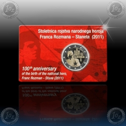 KARTICA 2 EVRO SLOVENIJA 2011* Proof